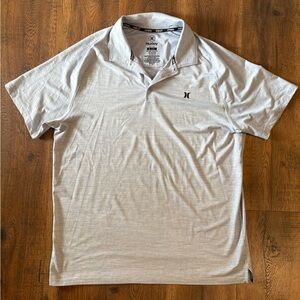 Hurley Men's Light Blue Polo Shirt